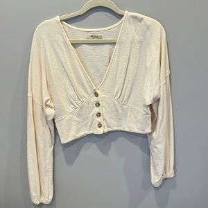 Madewell Cream Top